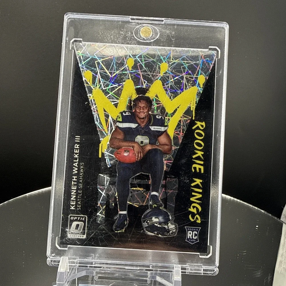 Panini 2022 Donruss Optic Rookie Kings Prizm Kenneth Walker III Seahawks #RK-18